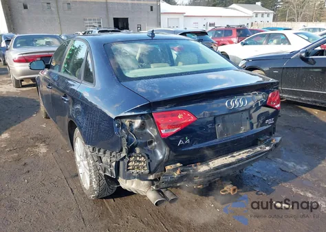 2011 Audi A4 2.0T Premium from USA, damaged, VIN WAUDFAFL3BN001492